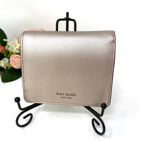 Kate ♠️ Spade Small Bifolder Wallet Nadine lush - Picture 2 of 7